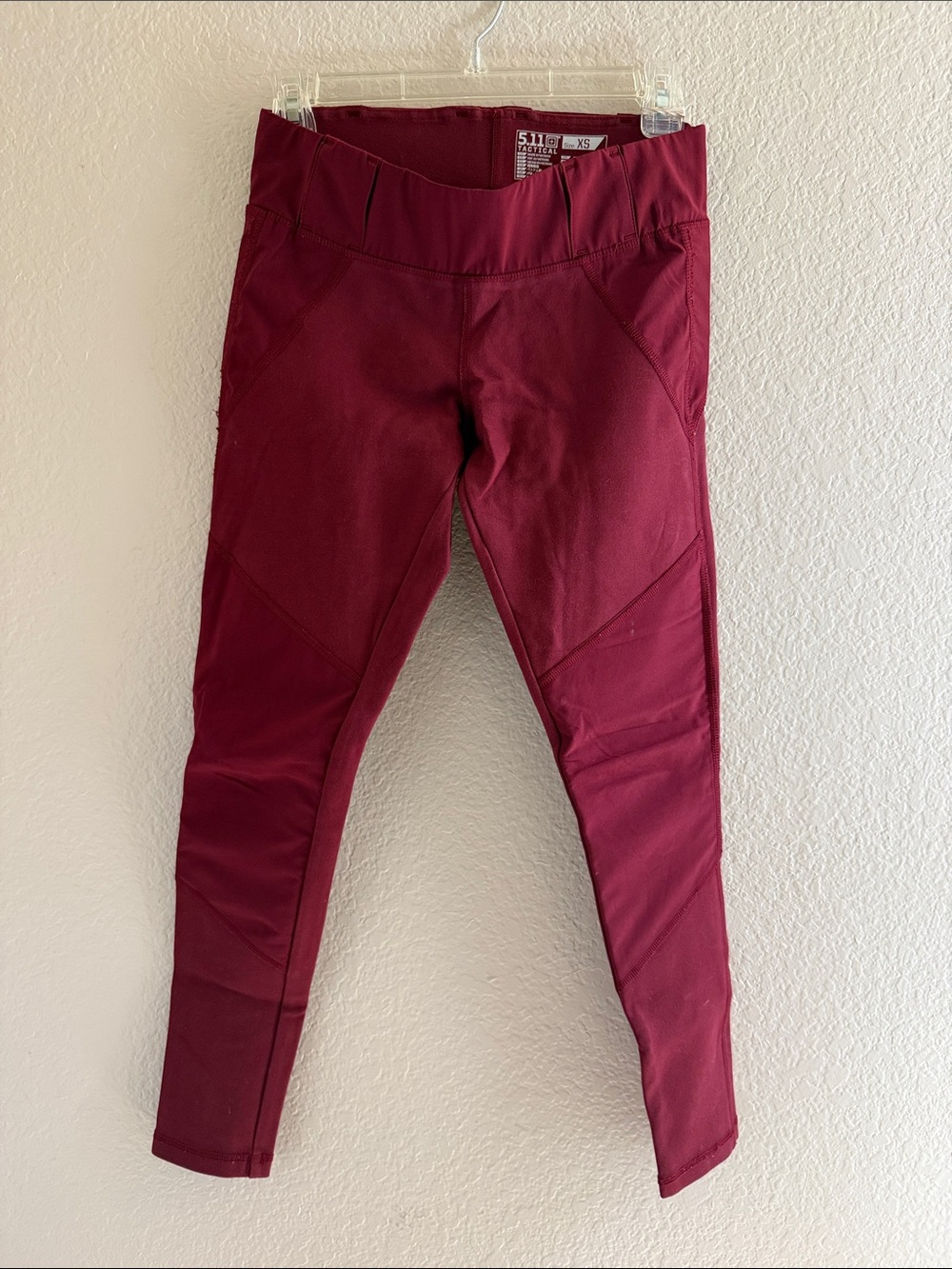5.11 Tactical Women’s Maroon Performance Leggings
